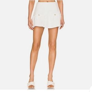 Amanda Uprichard Braswell Skort, Ivory